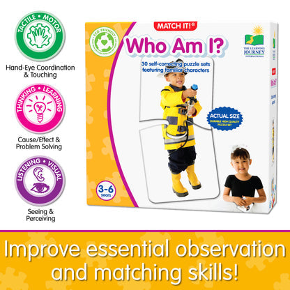 The Learning Journey Match It! - Who Am I?