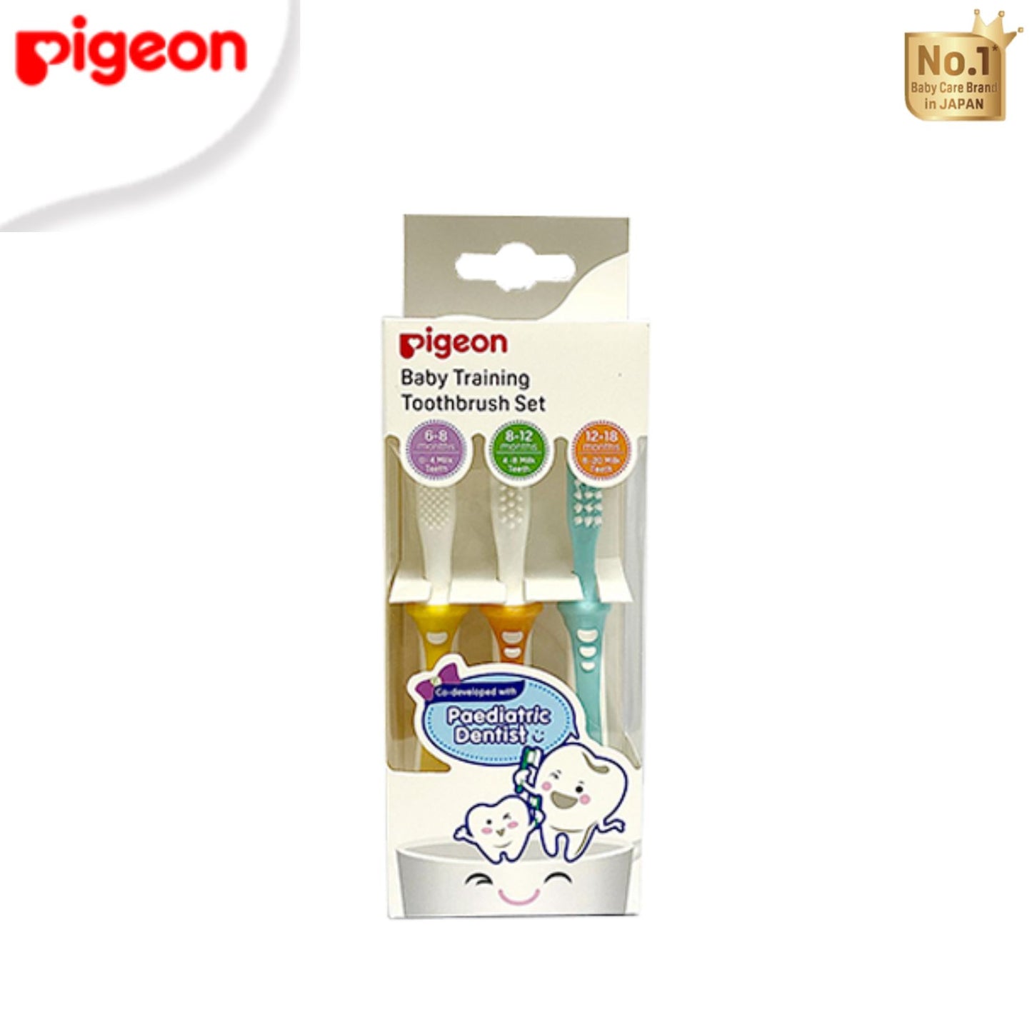 Pigeon Training Toothbrush Re Set