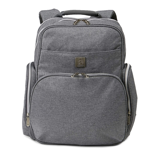 Ergo Backpack Diaper Bag Gray Ogalala World