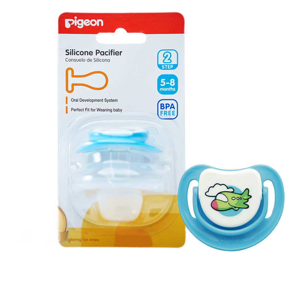Pigeon Silicon Pacifier Step 2 Aeroplane
