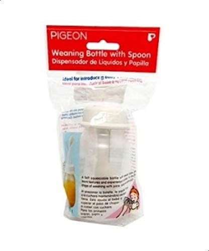 PIGEON Weaning Bottle (120ml) with Spoon