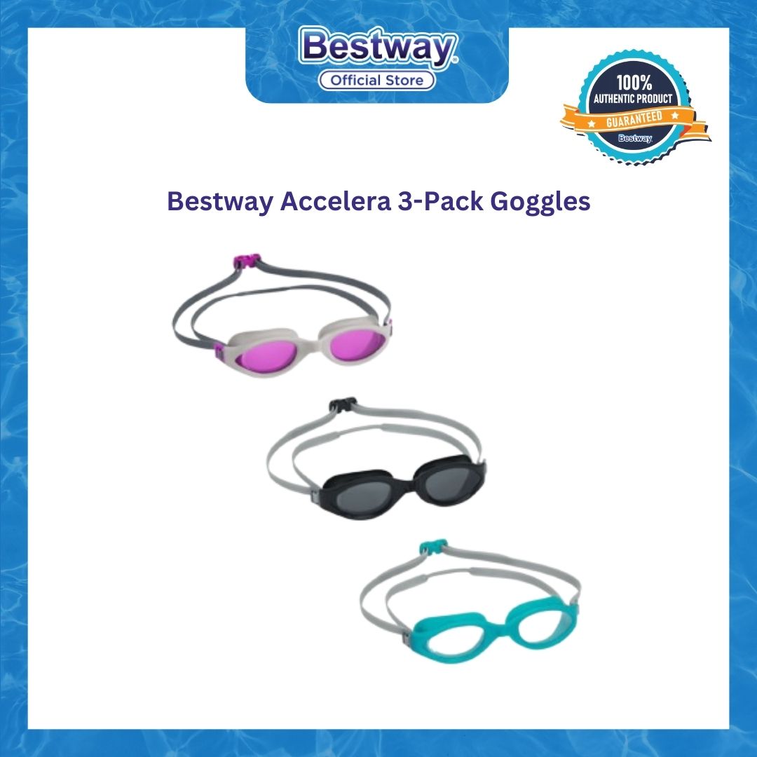 Bestway Accelera 3-Pack Goggles