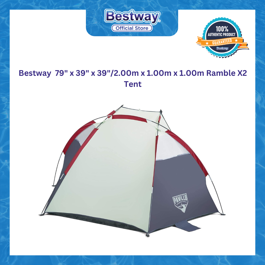 Bestway 79" x 39" x 39"/2.00m x 1.00m x 1.00m Ramble X2 Tent