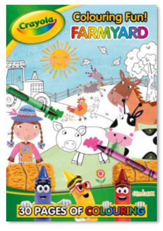 Centrum Crayola Colouring Fun Farmyard