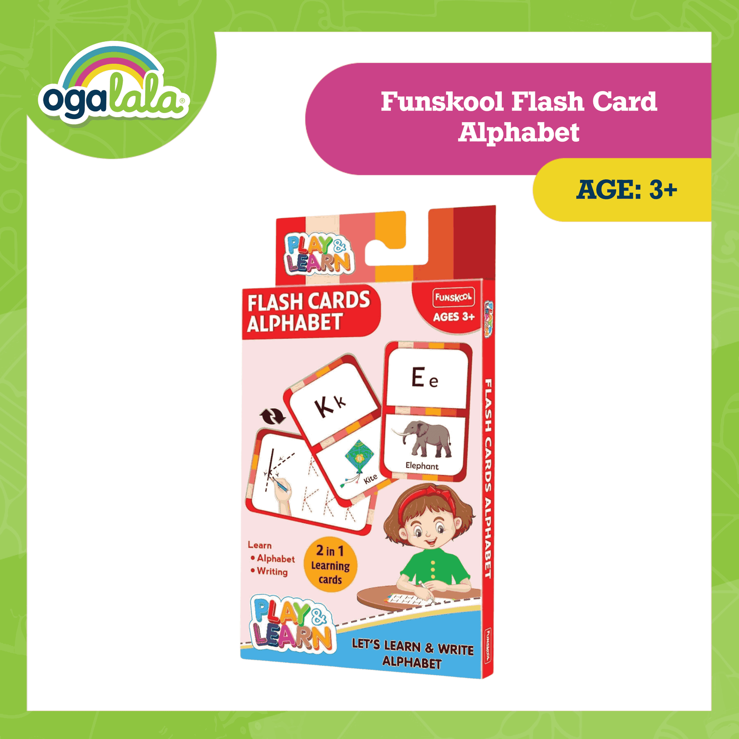 FUNSKOOL FLASH CARD ALPHABET