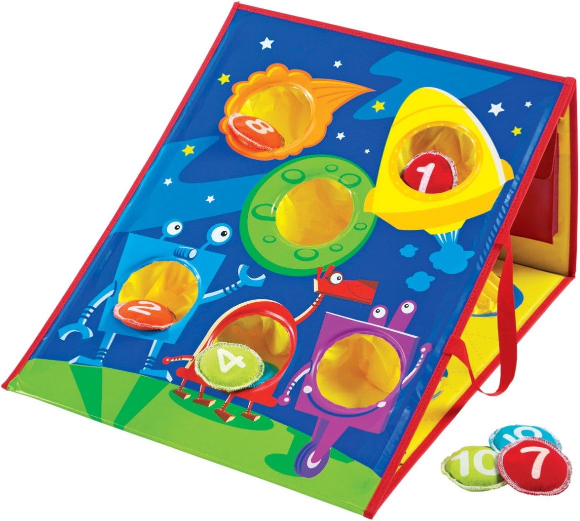 Learning Resources Smart Toss� Colors, Shapes & Numbers Game