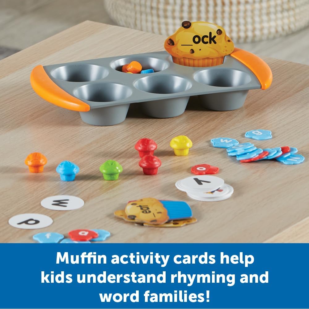 LEARNING RESOURCES Mini Muffin Phonics Activity Set