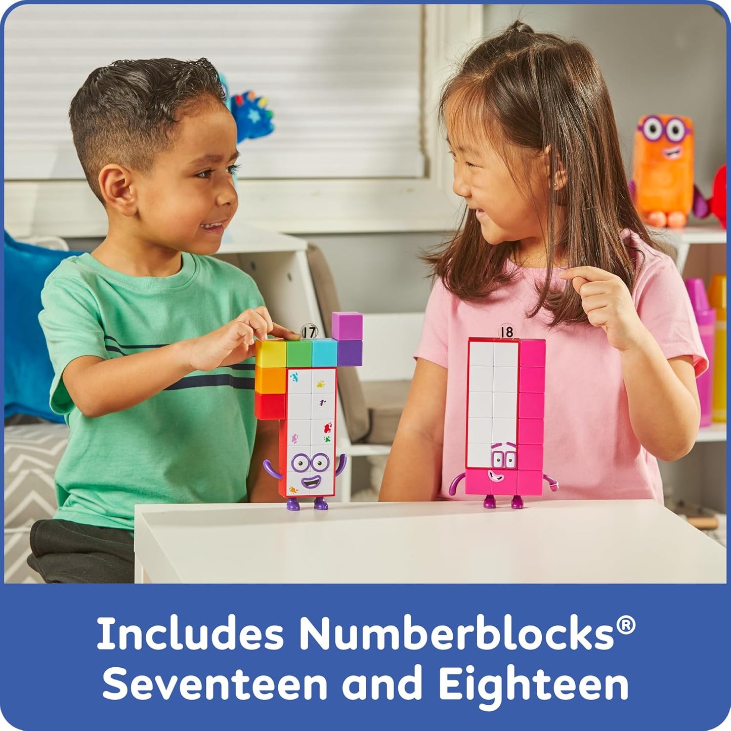 Learning Resources Numberblocks® Friends Seventeen And Eighteen