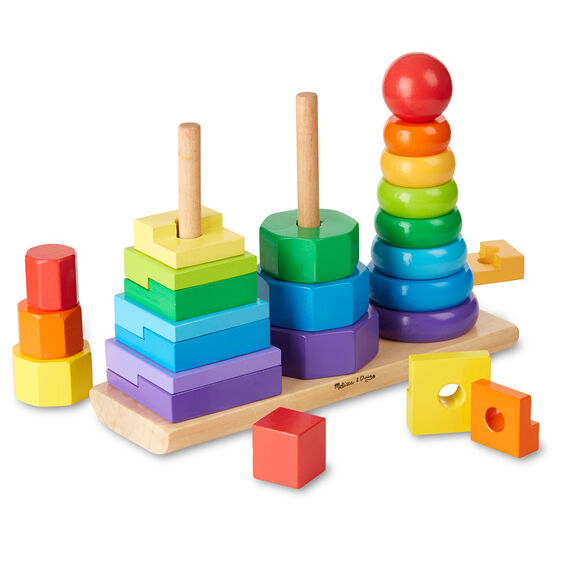 Melissa and Doug Geometric Stacker