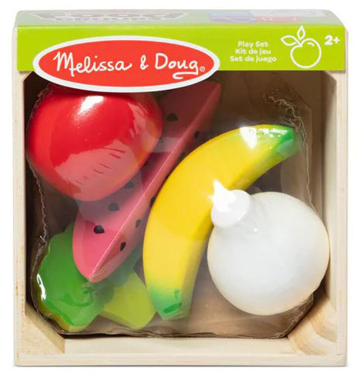 Melissa and Doug Wooden Food Groups Play Set - Produce