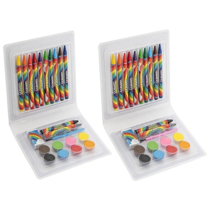 MOXY KIDS COLOURING KIT, 11X14.8CM , 22PCS, 2ASS