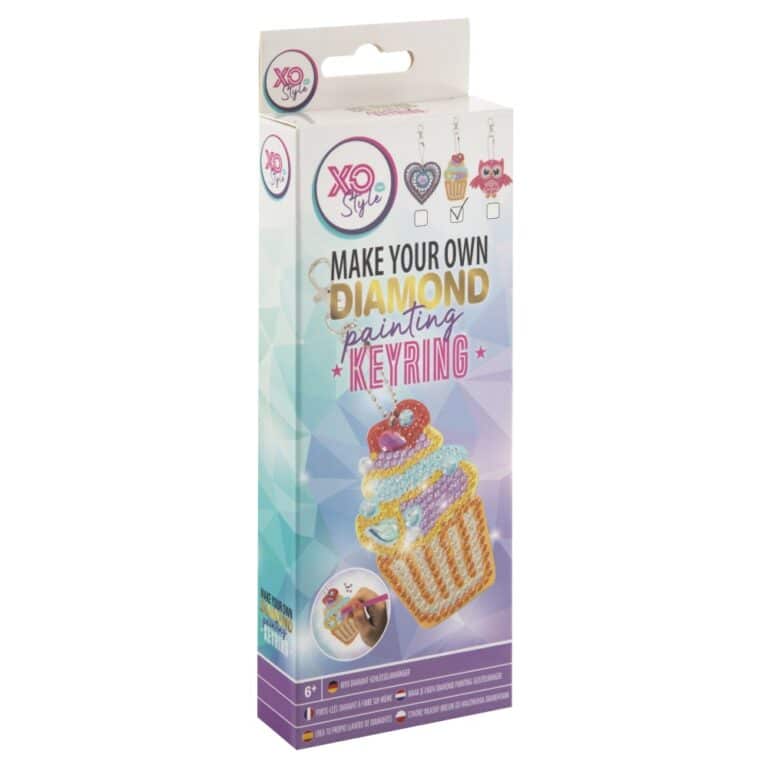 MOXY MYO DIAMOND PAINTING KEYRING, CUPCAKE