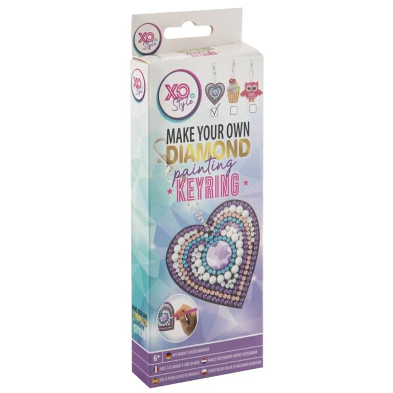 MOXY MYO DIAMOND PAINTING KEYRING, HEART