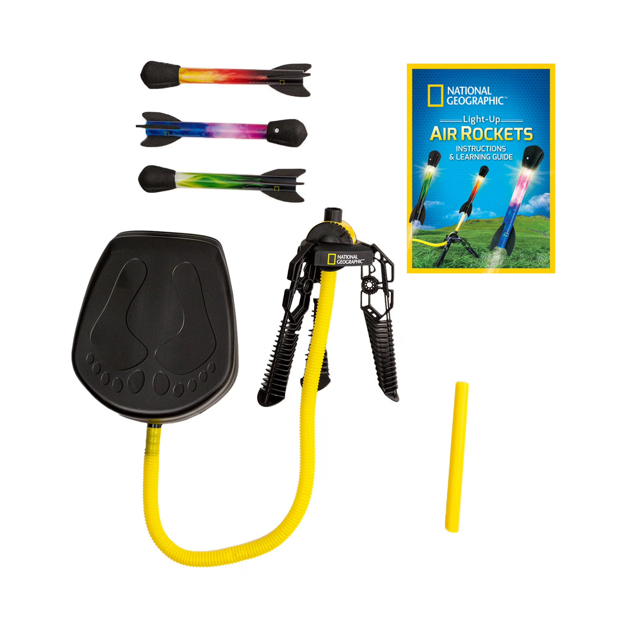 National Geographic Light-Up Air Rocket
