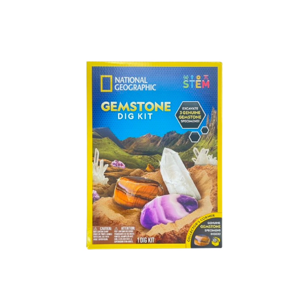 National Geographic Gemstone Dig Kit