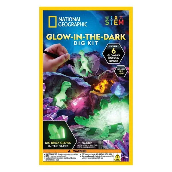 National Geographic - Glow In the Dark Dig Kit