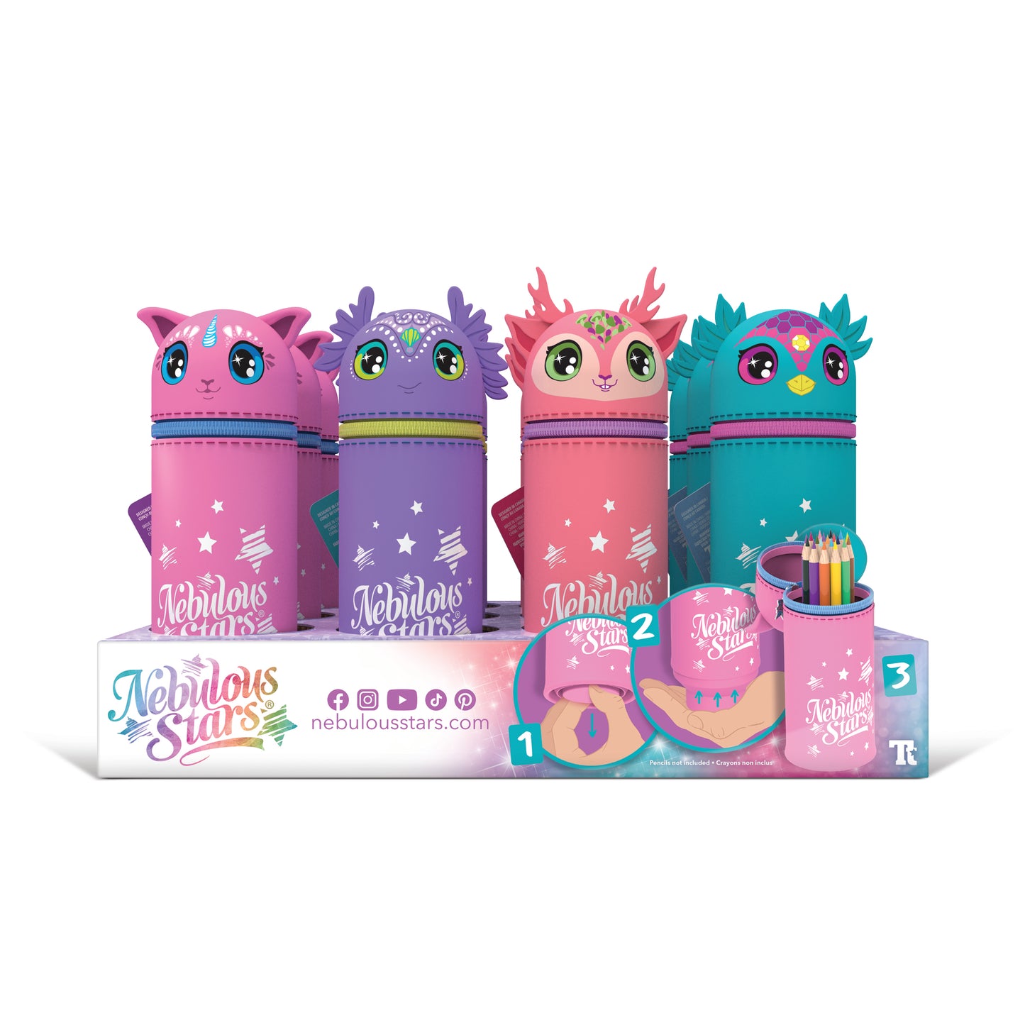 Nebulous Star Stand-Up Pencil Case