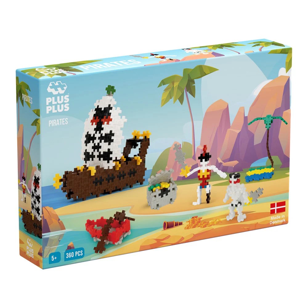 Plus-Plus Basic Pirates / 360 pcs
