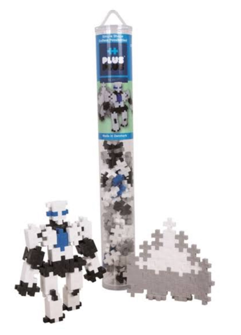 Plus Plus Robot / 100 pcs Tube