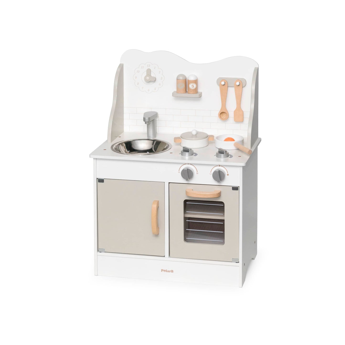 PolarB Play Kitchen - Nude Beige