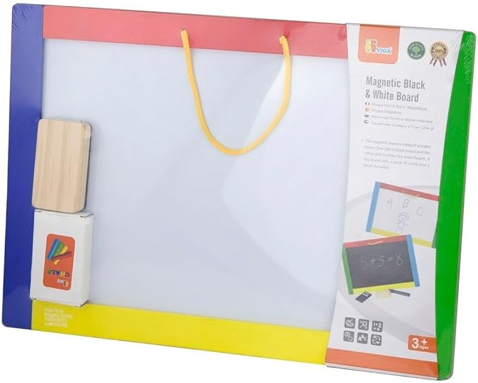 Viga Magnetic Chalk & Dry Erase Board
