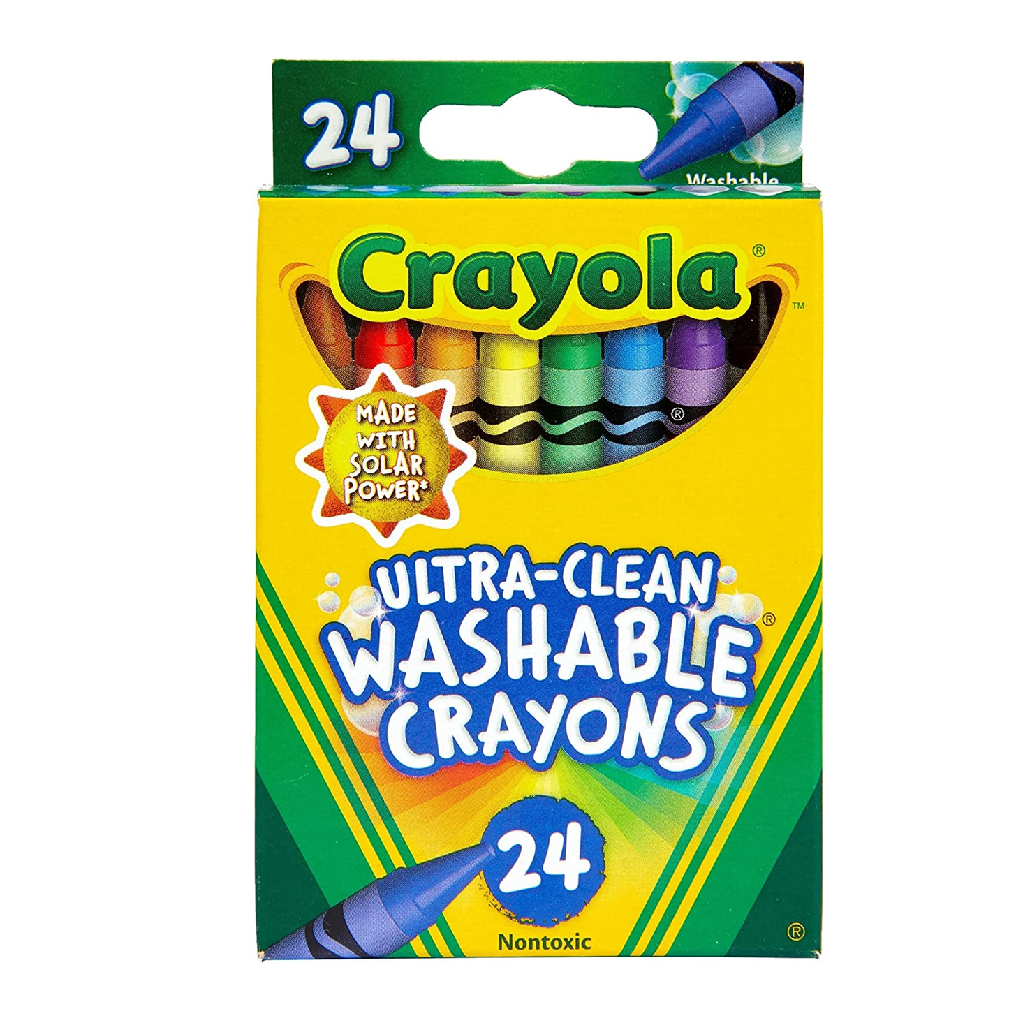 Crayola 24CT WCRY + 10CT Super Tip Washable Marker