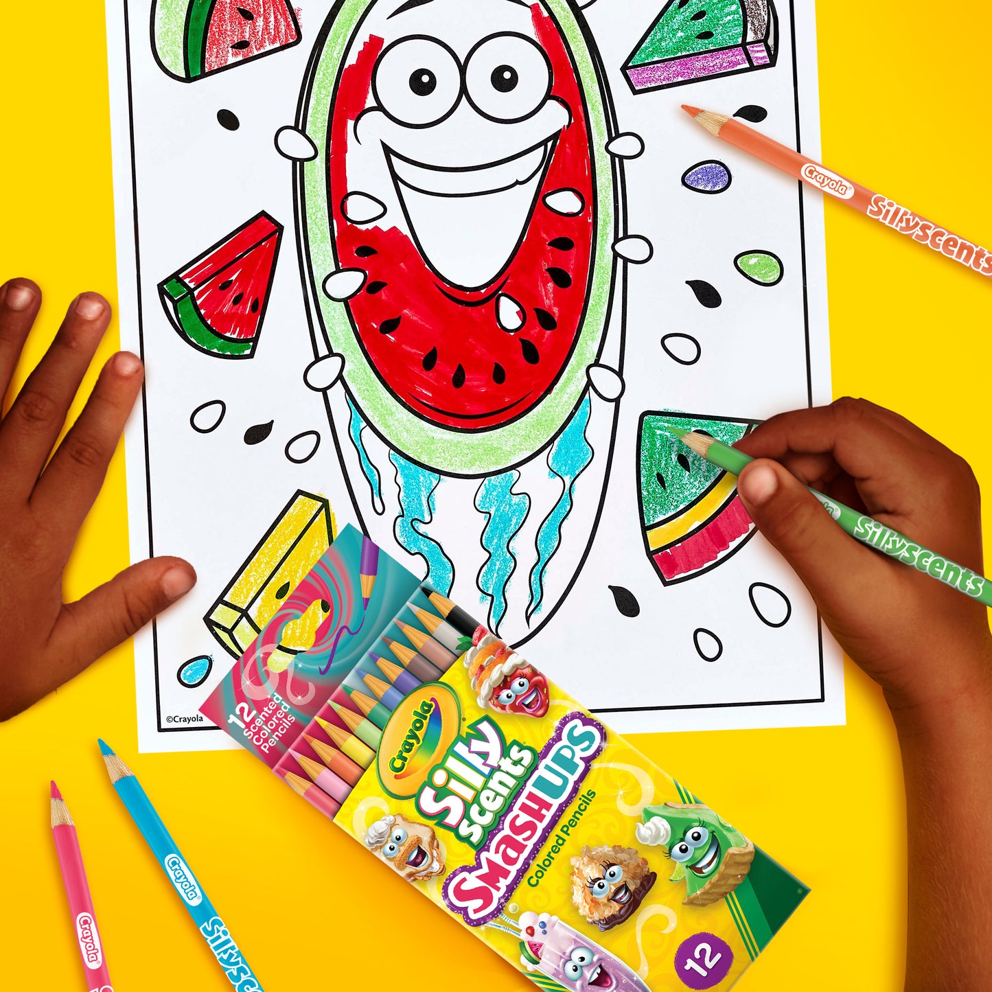 Crayola 12 ct. Silly Scents Smash Ups Colored Pencils