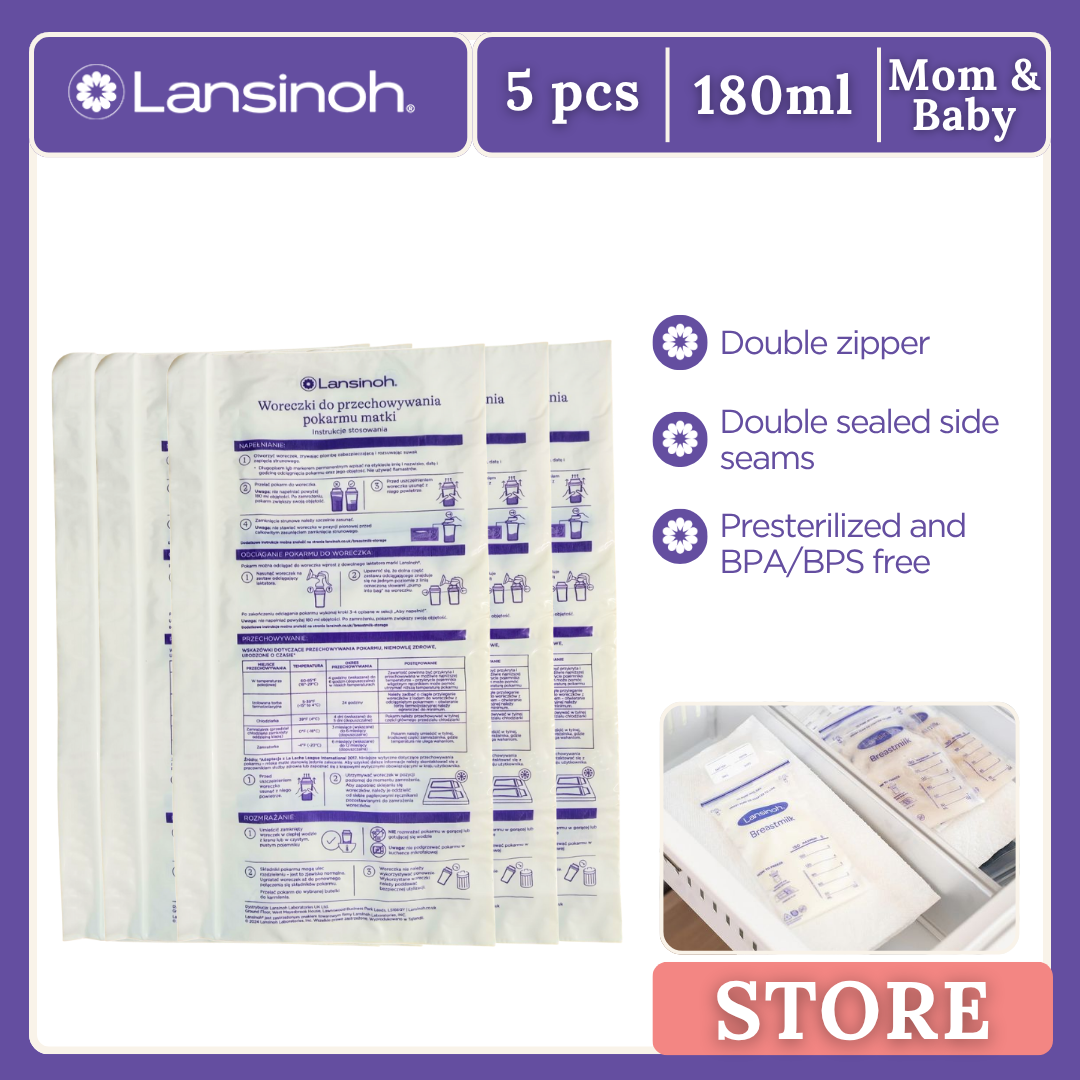 Breastmilk Storage Bags Sample - European (Pack of 5)