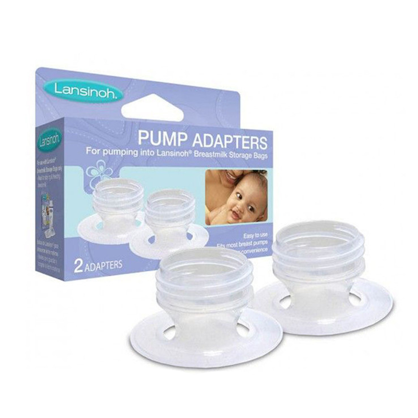 Lansinoh Pump Adapter for Breastmilk Storage Bags