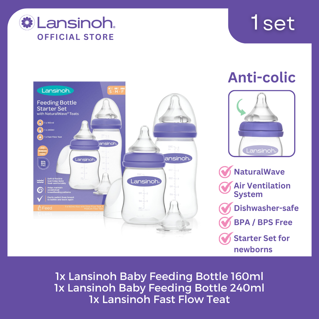 Lansinoh Feeding Bottle Starter Set