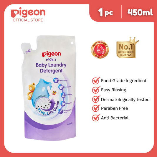 Pigeon Baby Laundry Liquid Detergent 450ml