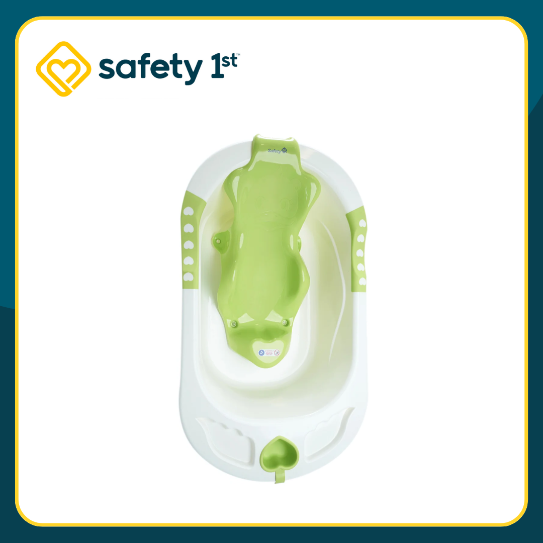 Safety 1st Duckling Baby Bath Tub (Green)