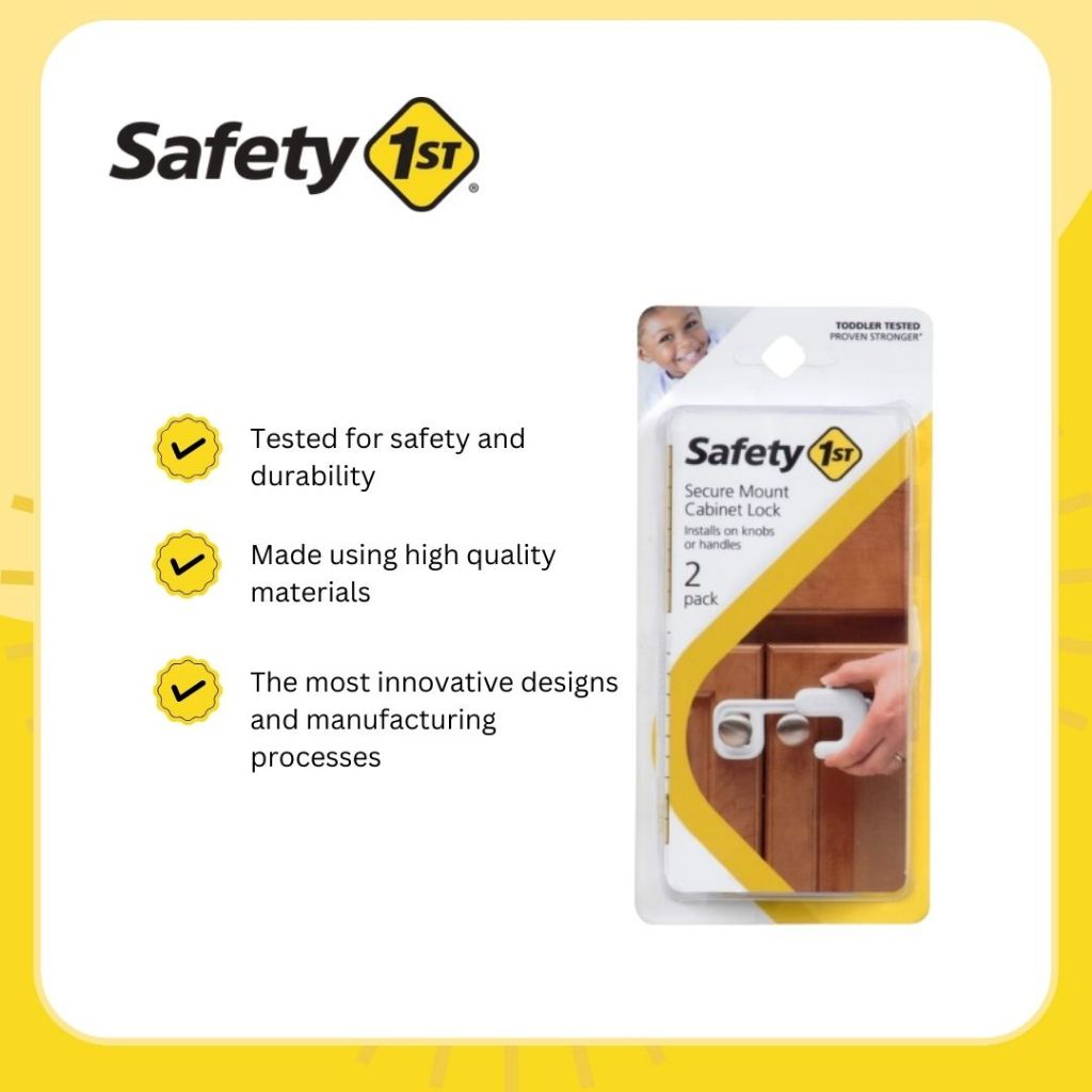 Secure Mount Cabinet Lock