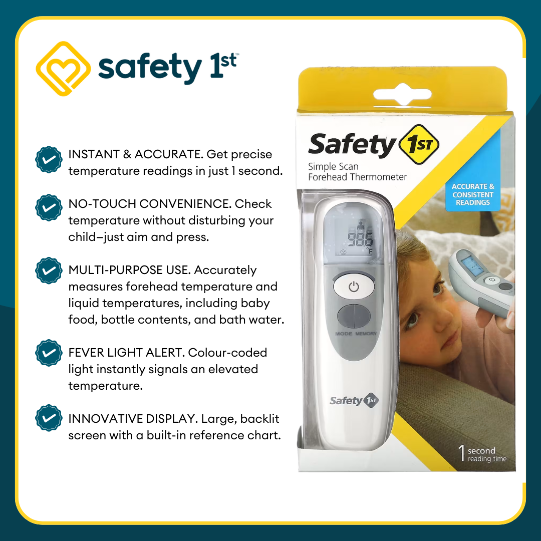 Safety 1st Simple Scan Forehead Thermometer