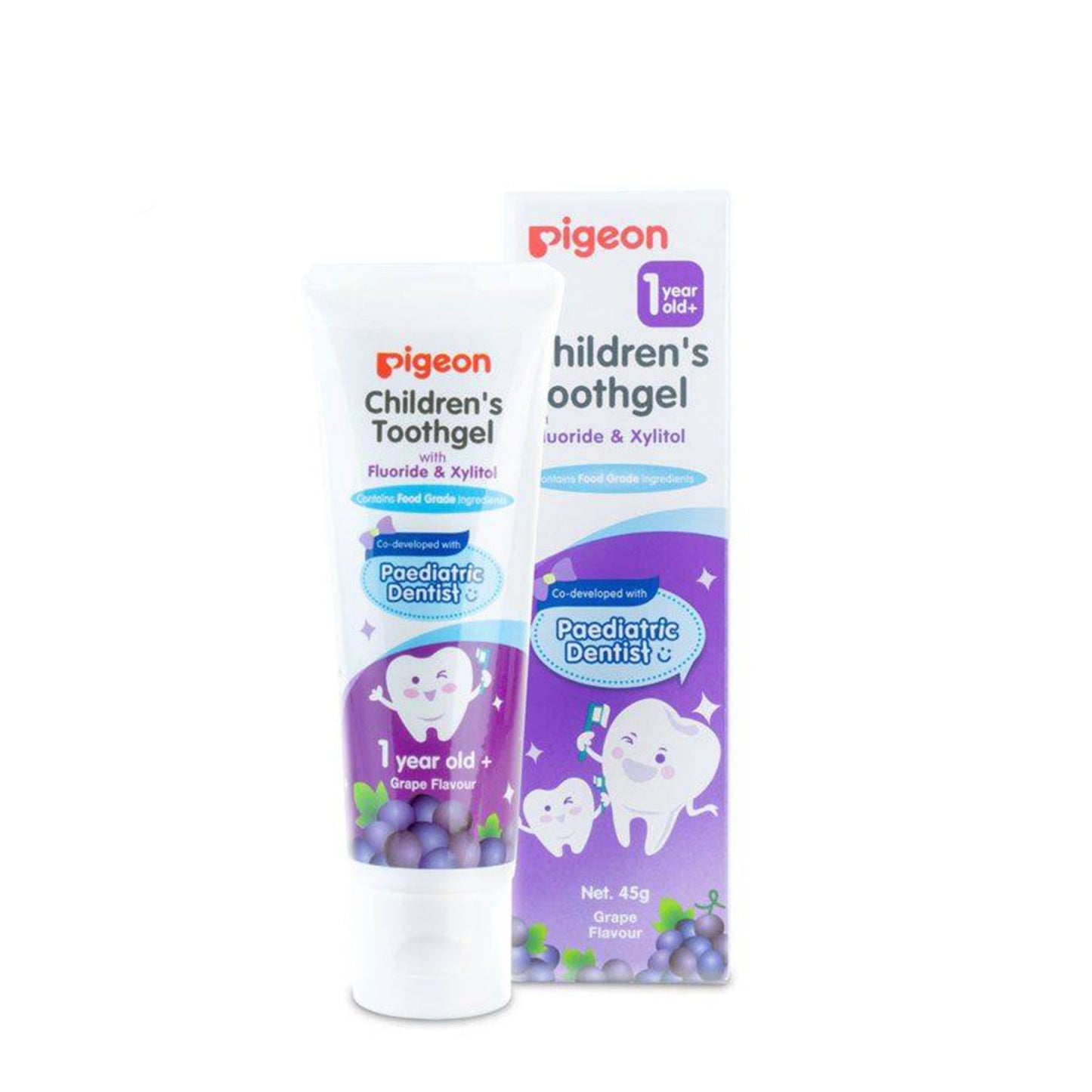 Pigeon Children's Toothgel Grape Flavor