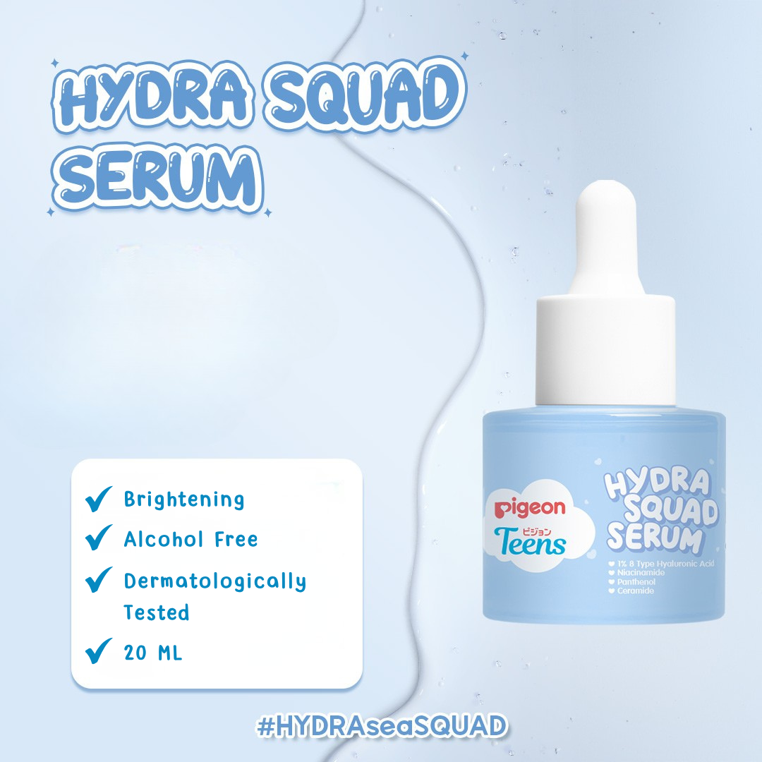 Pigeon Teens Hydra Quad Serum | Alcohol-Free | Dermatologically Tested | Safe for Teens