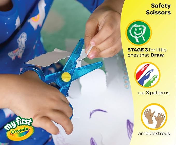 My First Crayola 3ct Safety Scissors