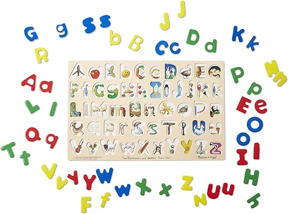 MELISSA & DOUG Upper And Lower Case Alphabet