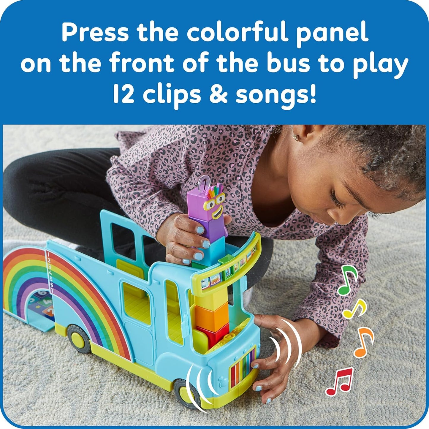 Learning Resources Numberblocks Rainbow Bus