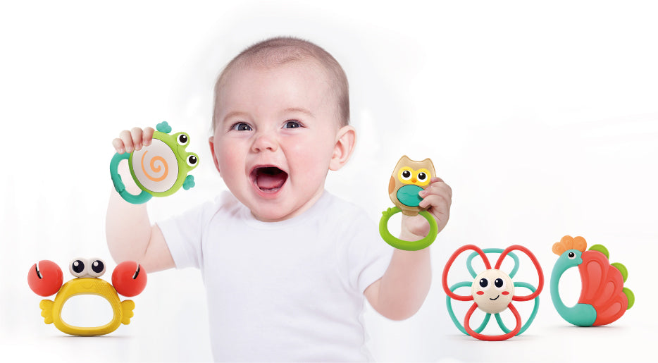 HOLA Animal Orchestra Rattle (5 models assorted)
