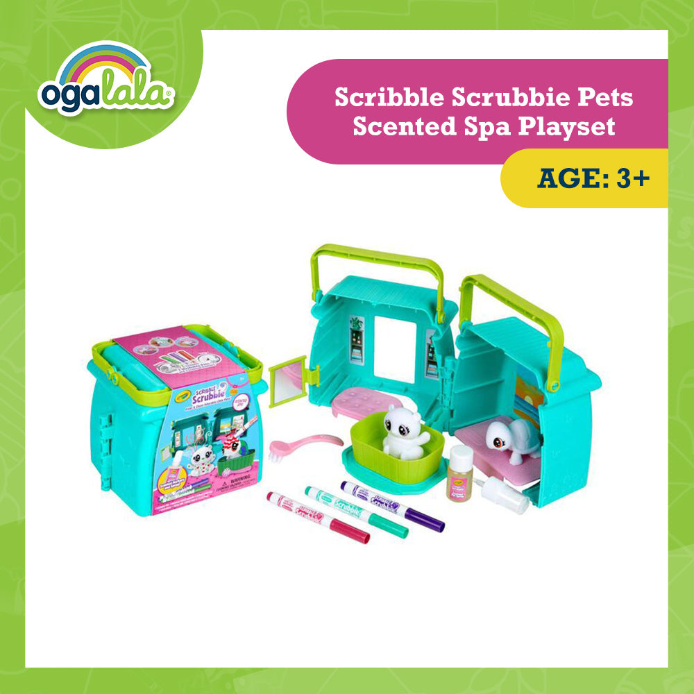 Crayola Scribble Scrubbies Pets Scented Spa