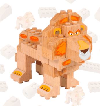 FabBrix World Wide Fun LION
