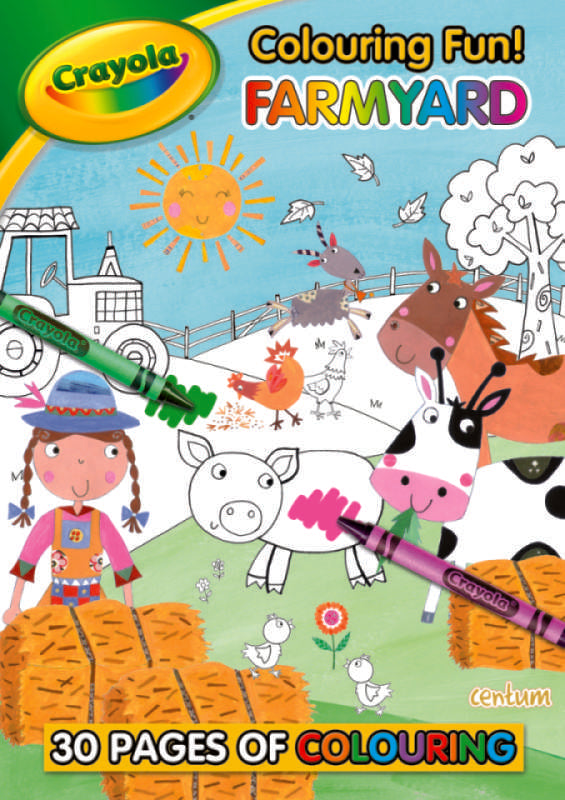 Centum Crayola Colouring Fun Farmyard