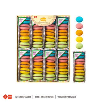 LAZY STAR 3D Macarons Eraser