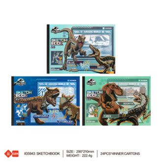 JURASSIC Sketchbook 1 pc only