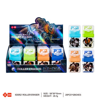 JURASSIC 1 pc Roller Eraser