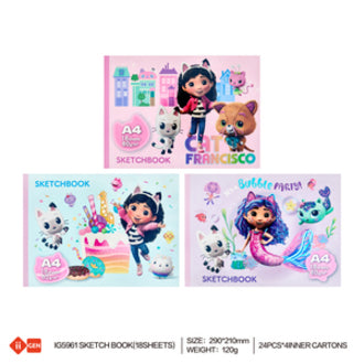 GABBY Sketchbook 1 pc only