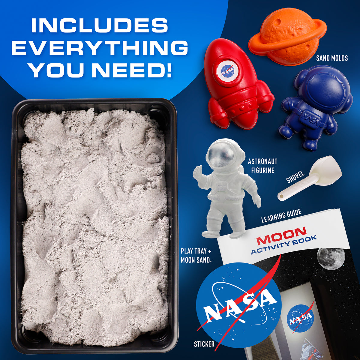 National Geographic NASA Moon Play Sand