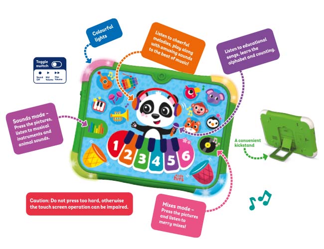 Kids Hits Playing Music