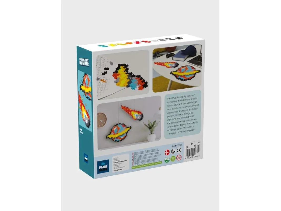 Plus Plus Puzzle By Number Space 500pcs